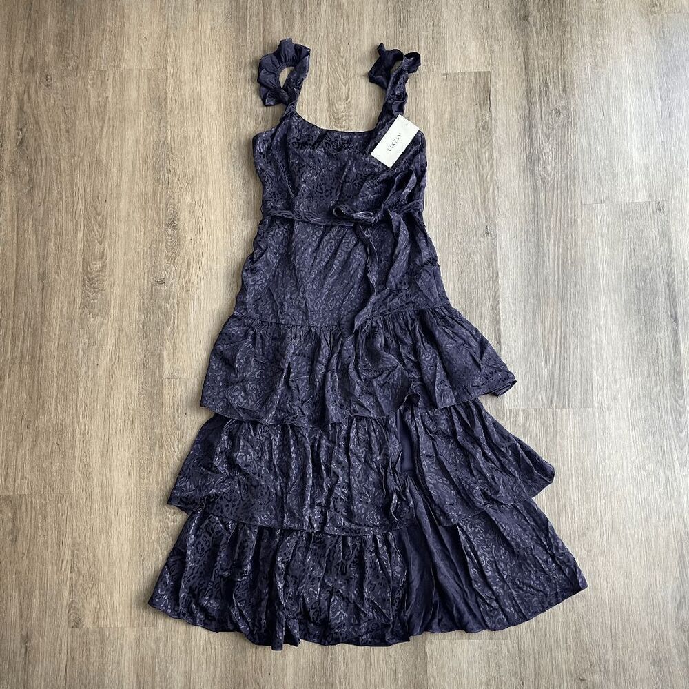 NWT LIKELY Charlotte Dress in Navy Women's 10​​​​​​